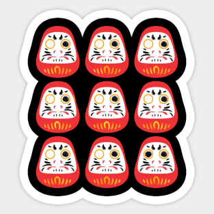 Daruma Sticker